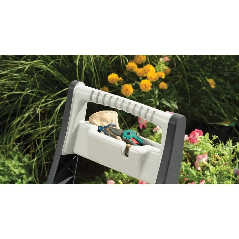 175 Feet Hose Reel Cart Durable and Portable for the Garden