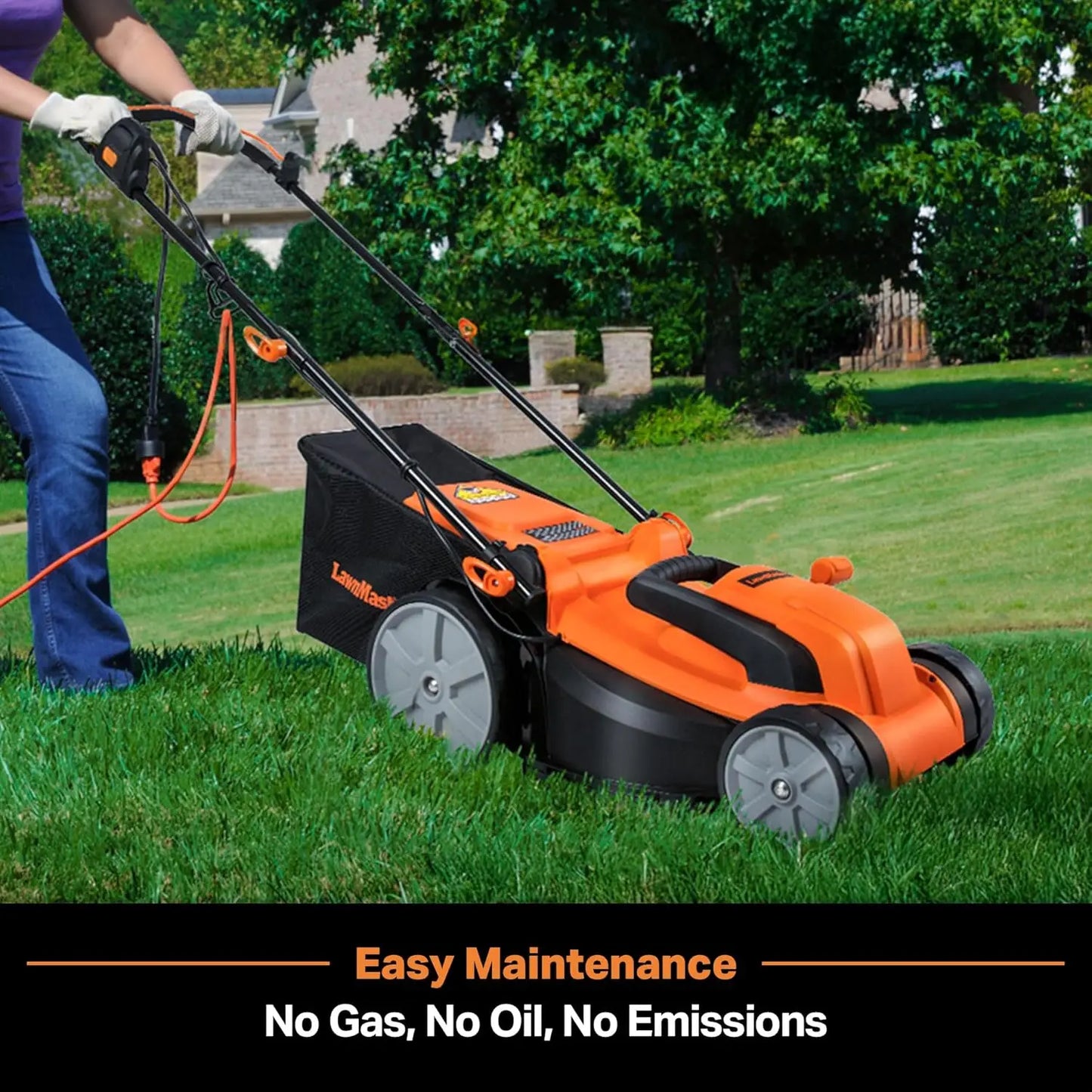 MEB1216K Electric Lawn Mower 16-Inch 12AMP