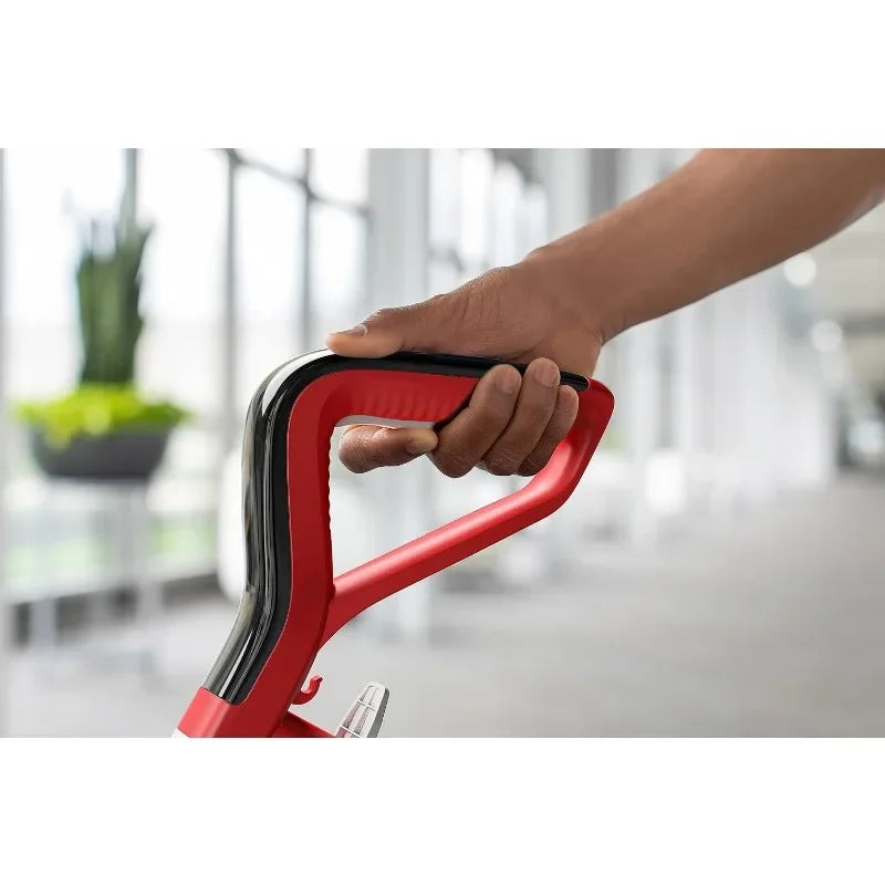 Efficient Carpet Cleaner Machine Upright Shampooer Commercial Grade Stain Remover Deep Cleaner with Heated Drying Black