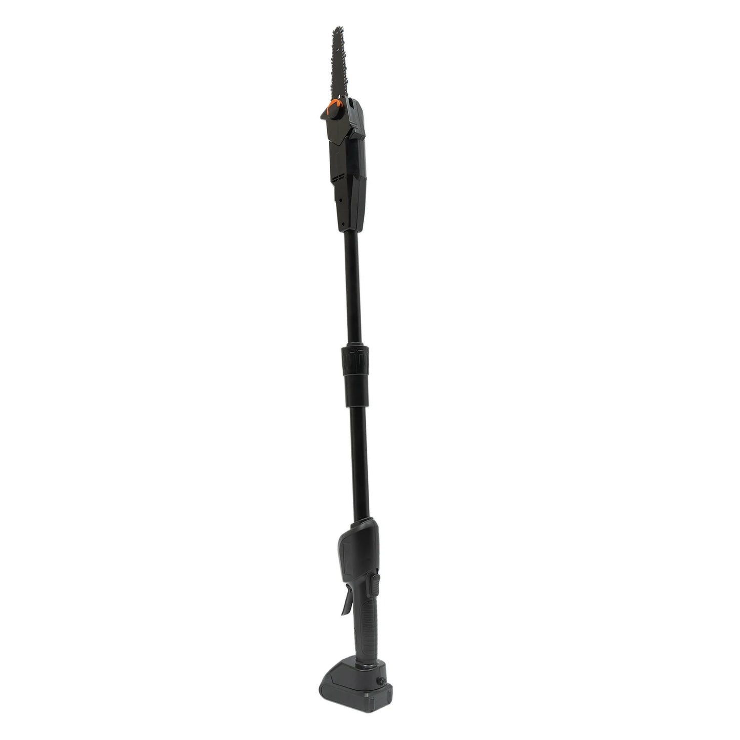 Integrated High Reach Pole Electric Saw Rechargeable Cordless Chainsaw Double Section Assemble Shaft Branch Cutter and Low Noise
