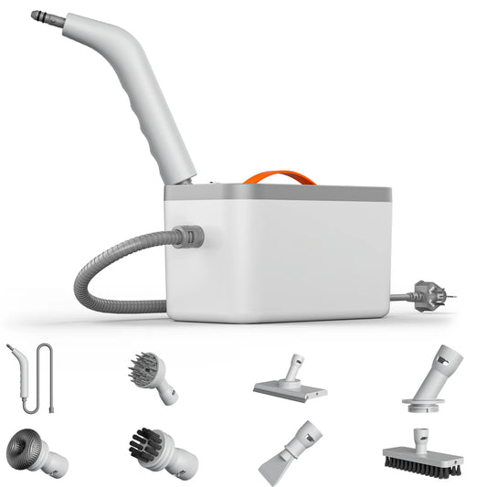 1500W Handheld Steam Cleaner Multiuse Powerful Steamer for Tough Stains and Grime on Upholstery