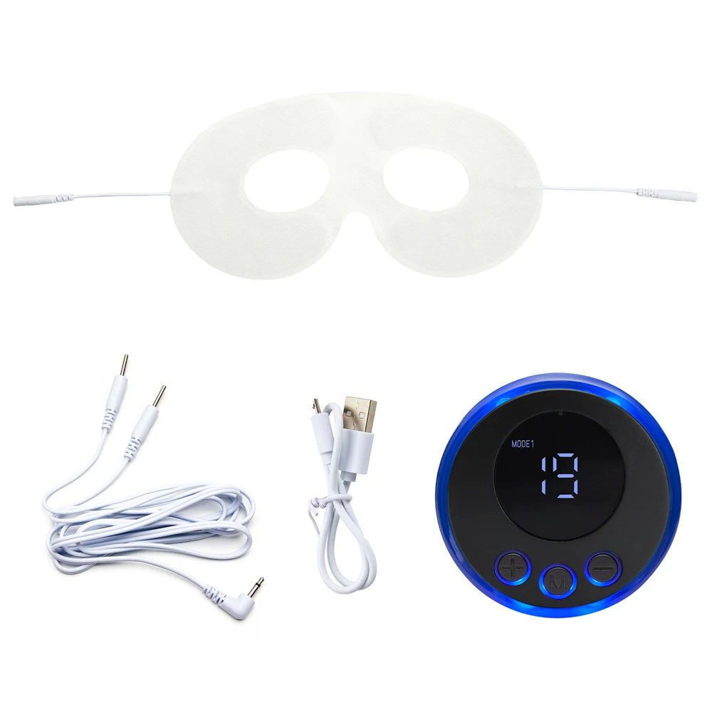 EMS Face Lifting Massage Microcurrent Eye Massager For Skin Tightening