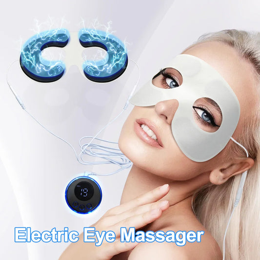 EMS Face Lifting Massage Microcurrent Eye Massager For Skin Tightening