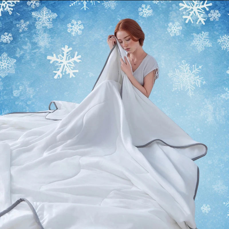 3 In 1 Lightweight Summer Quilt With Wave Quilt Tech