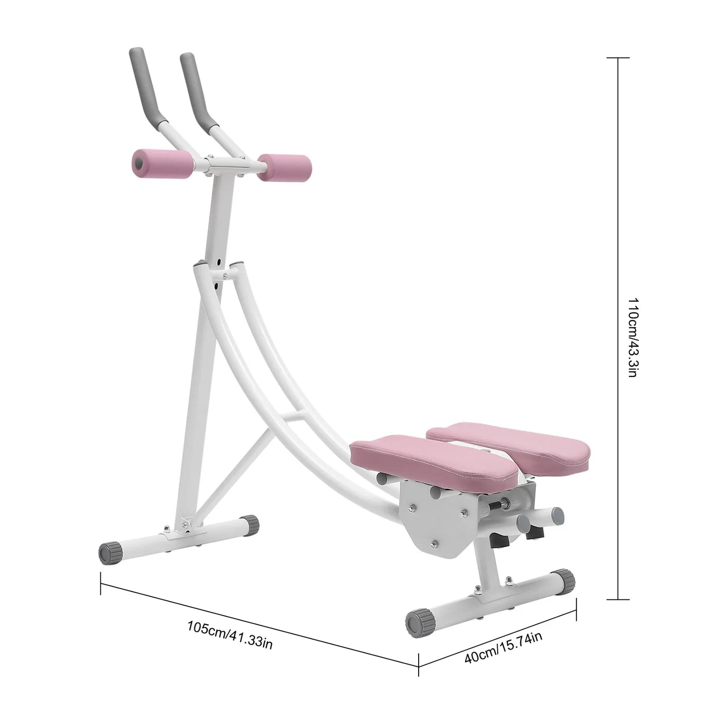 Abdominal Exercise Machine 150Kg Foldable Core Fitness