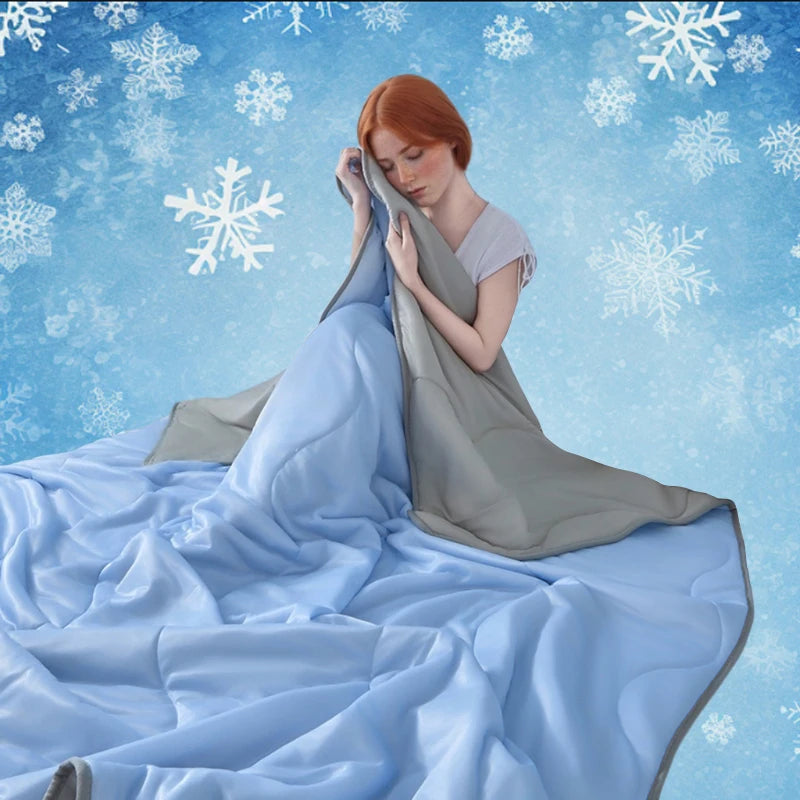 3 In 1 Lightweight Summer Quilt With Wave Quilt Tech