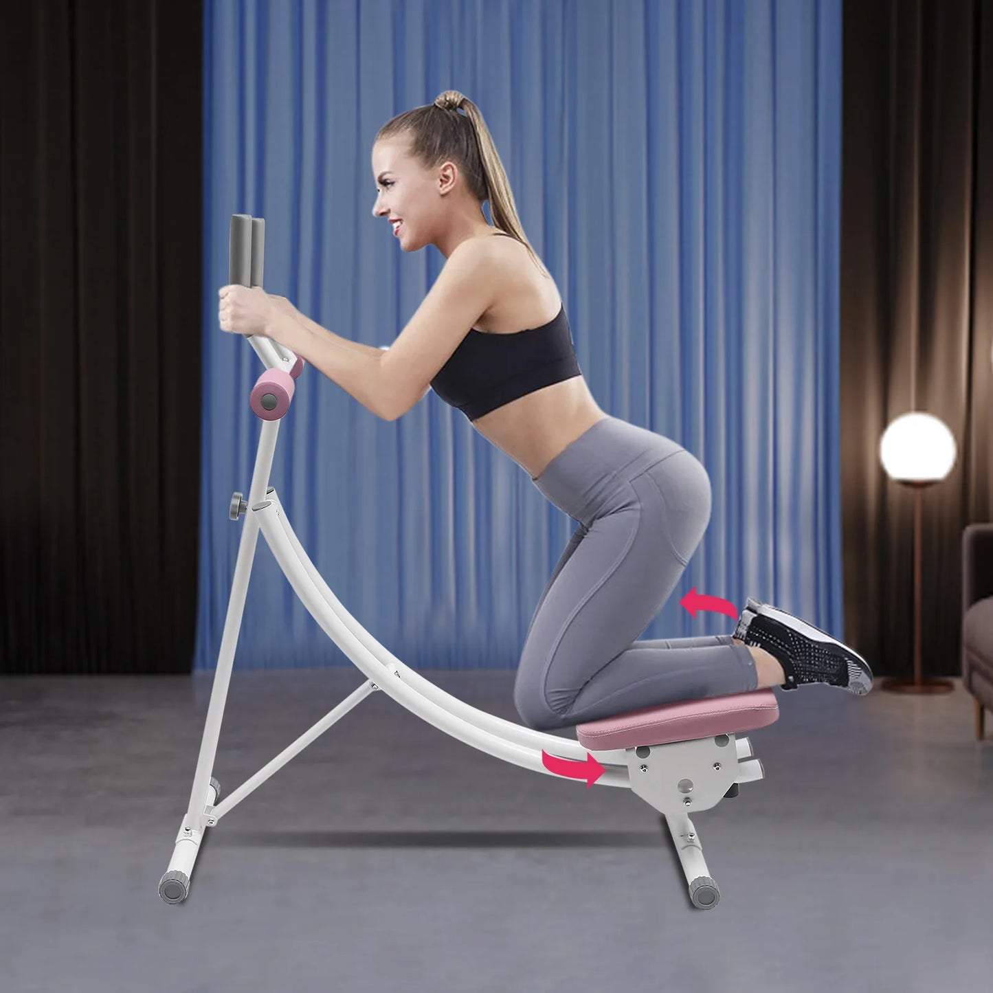 Abdominal Exercise Machine 150Kg Foldable Core Fitness
