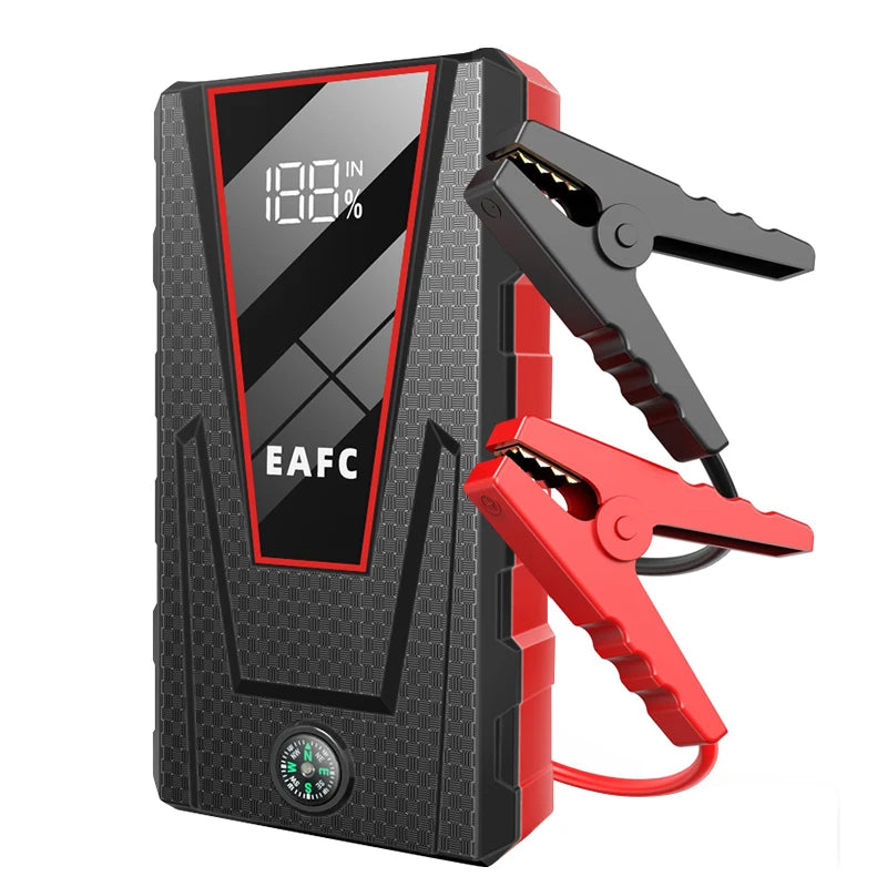 EAFC 1200A Car Jump Starter Wireless Charger Power Bank 12V