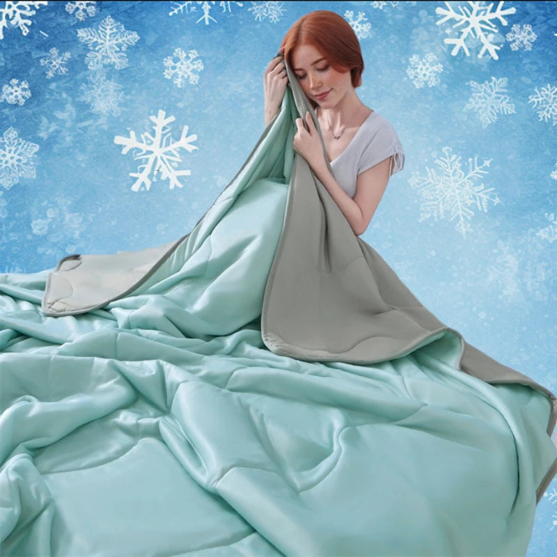 3 In 1 Lightweight Summer Quilt With Wave Quilt Tech