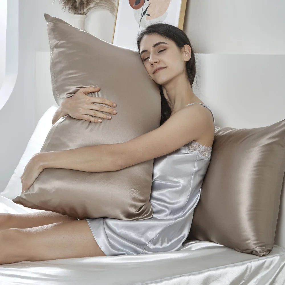 Mulberry Silk Pillow Case 25 Momme 6A Hidden Zipper