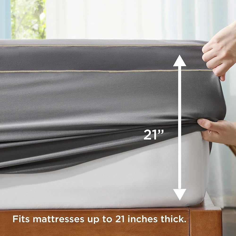 Back Pain Mattress Topper Extra Thick Quilted Protector