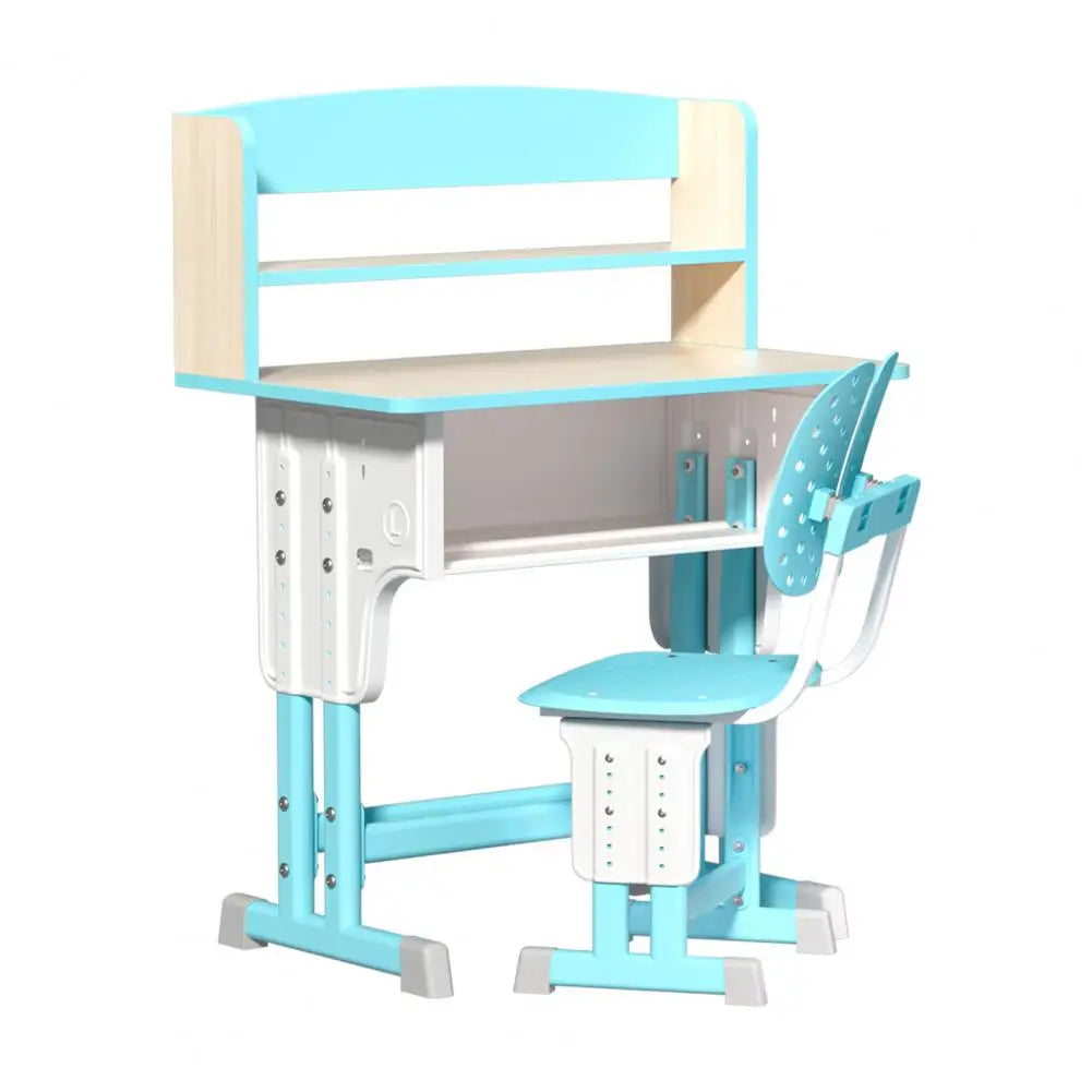 Kids Desk Chair Set Adjustable Liftable Table Drawer