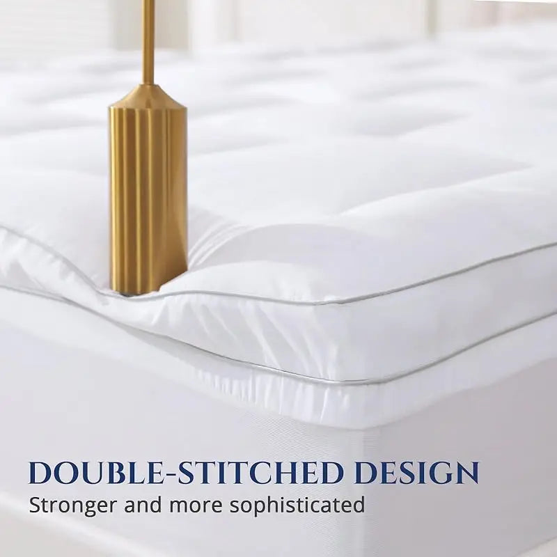 Back Pain Mattress Topper Extra Thick Quilted Protector