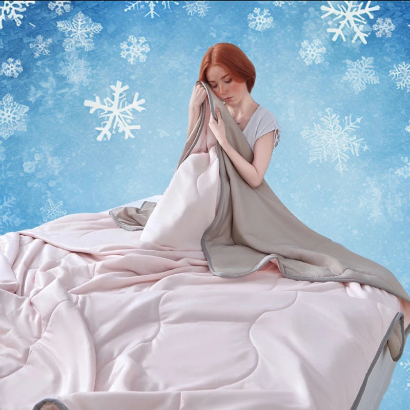 3 In 1 Lightweight Summer Quilt With Wave Quilt Tech